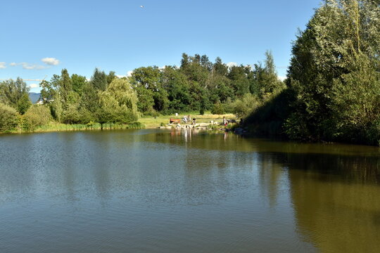 See im Kurpark von Bad Krozingen