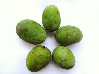 A popular variety of mango called Langra mango in local language in India. It is primarily grown in Varanasi, Northern India, Bangladesh and Pakistan. It is normally harvested during July. 