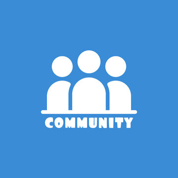 simple community team icon like squad