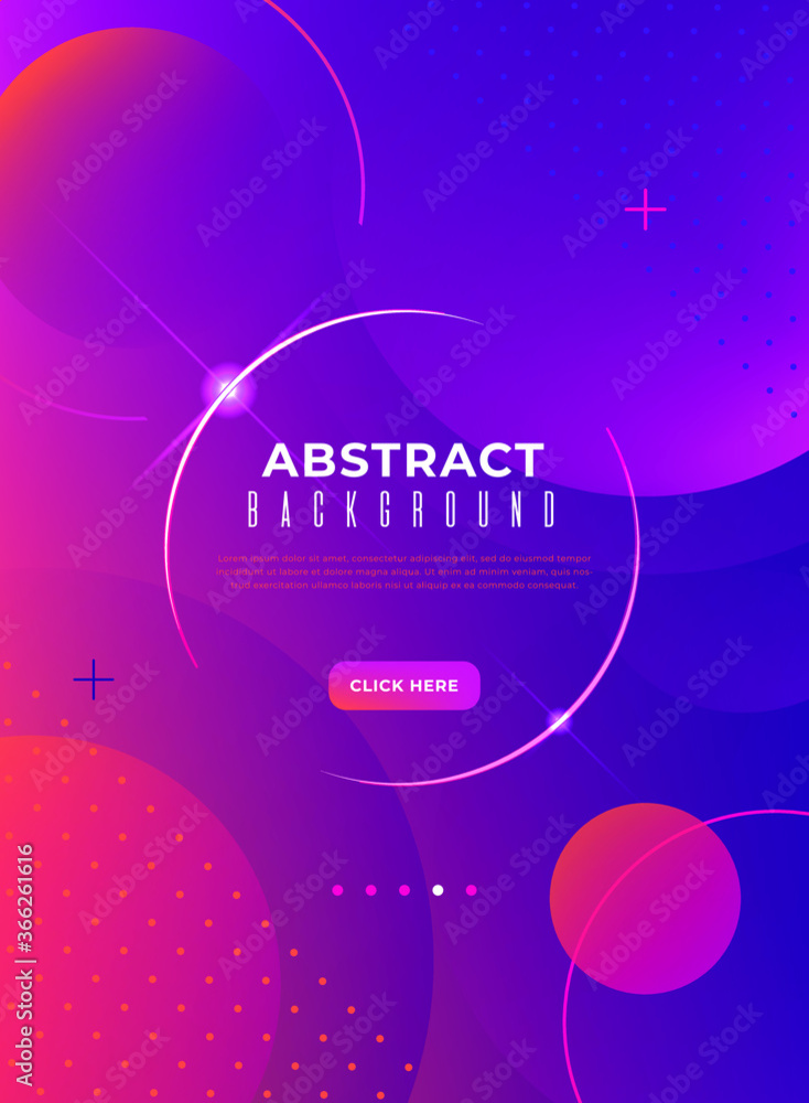 Poster high quality abstract gradient background . isolated vector elements