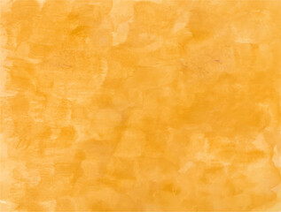 水彩のオレンジ色の背景／素材／秋／森／黄色
