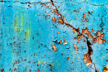 Texture of a green cement as a background