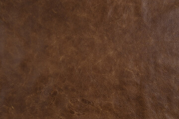 Natural brown leather texture background.
