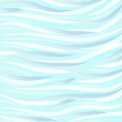 Abstract background with sea waves. Modern art. Square composition