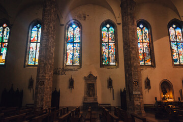 Fototapeta na wymiar Chiesa di San Francesco, Ascoli Piceno
