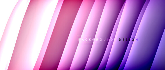 Obraz premium Fluid gradient waves with shadow lines and glowing light effect, modern flowing motion abstract background for cover, placards, poster, banner or flyer