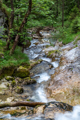 Weissbachfälle bei Weissbach an der Alpenstraße