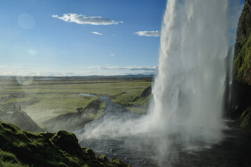 Obraz premium Iceland waterfall