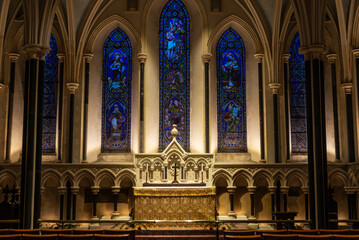 Fototapeta na wymiar Saint Patrick Cathedral in Dublin, Ireland