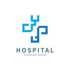 Health logo with initial letter YF, FY, Y F logo designs concept. Medical health-care logo designs template.