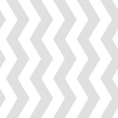 white and grey vertical zigzag lines seamless pattern, background, wallpaper, banner, label, texture, vector design 