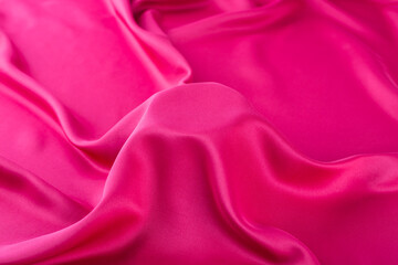 Obraz premium show platform covered with silk cloth