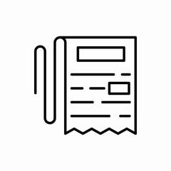 Outline newspaper icon.Newspaper vector illustration. Symbol for web and mobile