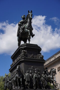 Reiterstandbild von Friedrich dem Gro&szlig;en in Berlin (Unter den Linden)