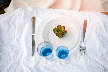 festive table server