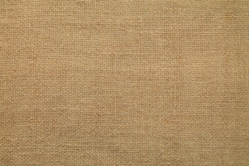 Plakat Natural linen material textile canvas texture background