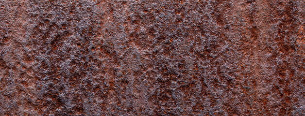texture of rust on old metal surface background	
