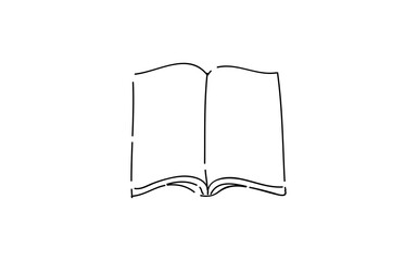 アナログ手書き風のゆるいタッチのアイコン：ノート