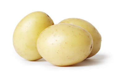 potato isolated on white background