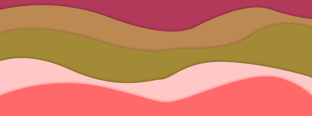 Beautiful modern background with waves for elegant abstract banner