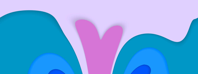 Modern colorful art background for elegant abstract banner