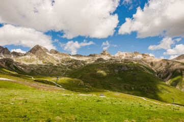 St. Moritz, Piz Nair, Piz Grisch, Piz Ot, Corviglia, Oberengadin, Wanderweg, Alpen, Sommer, Graub&uuml;nden, Schweiz