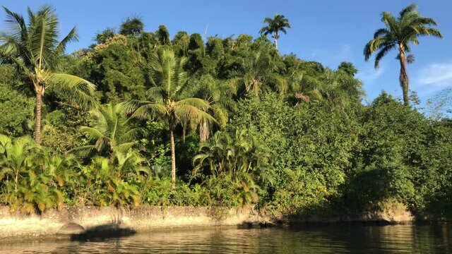 Jabaquara beach in Paraty Rio de Janeiro, Brazil