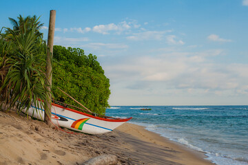 boats on the beach