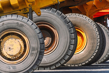 large dump truck wheels Mining, quarry equipment