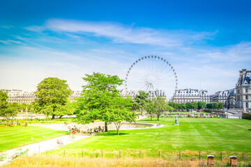 Tuileries garden, Paris