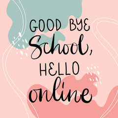 Vector lettering illustration 