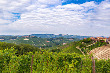 Fototapeta na wymiar Landschaftsimpressionen Piemont/Italien