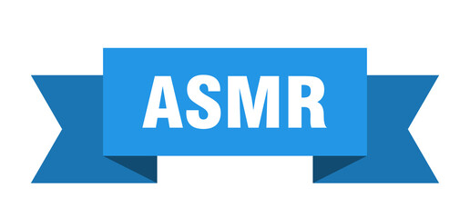 asmr ribbon. asmr paper band banner sign