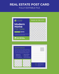 Real Estate Postcard Template