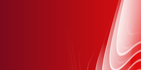 Modern abstract geometric red curve wave lines presentation background