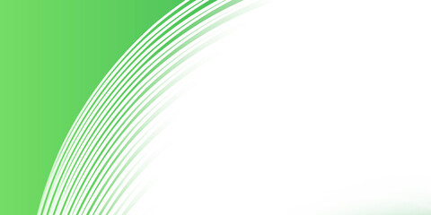 Abstract green white presentation background with dynamic effect. Modern pattern. Vector illustration for design.