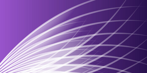 Abstract geometric shape white purple violet background with light and shadow 3D layered for presentation design.