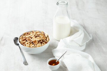 milk and cereal