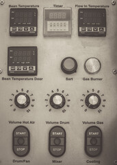 Coffee Machine Control Panel