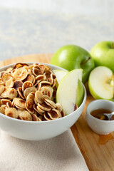 bowl of cereal pancake