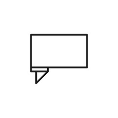 Speech bubble icon. Conversation symbol modern, simple, vector, icon for website design, mobile app, ui. Vector Illustration