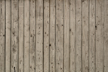 Rustic wooden gray fence for design decoration