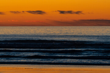 Sunset at Nehalem Beach, OR