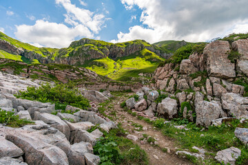 Fantastic hike in the Lechquellen Mountains in Vorarlberg Austria