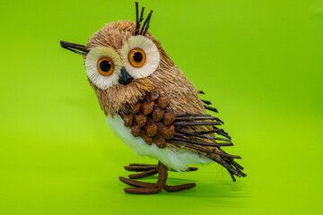 Coruja miniatura enfeite para casa escritório símbolo de sabedoria expertise olhos grandes owl...