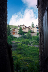 castle in the village