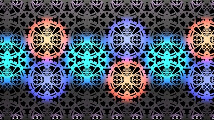 Stage Decor 1. 3d Illustration.
Pattern background with spot light on it