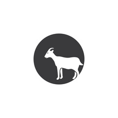 Goat Logo Template vector icon