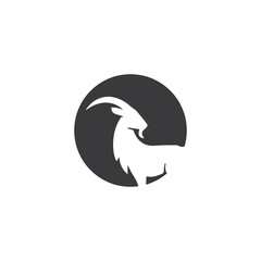 Goat Logo Template vector icon