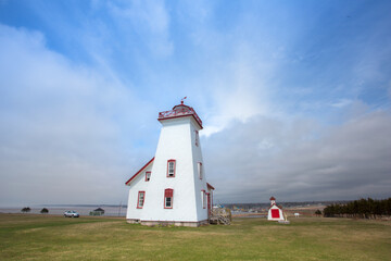 Wood Islands Lighthouse, Prince Edward Island. One of the oldest lighthouses of the Maritime...